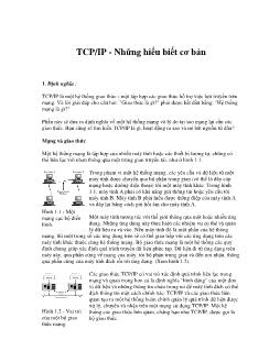 TCP-IP những kiến thức cơ bản