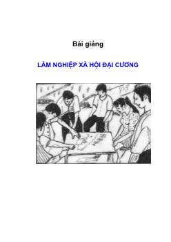 Bài giảng lâm nghiệp xã hội - Võ Văn Thoan