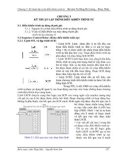 Điều khiển lôgic - Chương 5: Kỹ thuật lập trình điều khiển trình tự