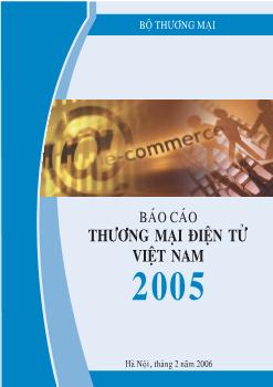 Báo cáo Thương mại điện tử Việt Nam 2005