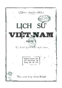 Lịch sử Việt Nam - Quyển 1: Từ Hồng Bàng đến hậu Trần