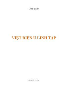 Việt Điện U Linh Tập - Lý Tế Xuyên