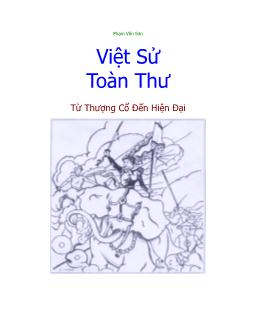 Việt sử toàn thư (Từ thượng cổ đến hiện đại)