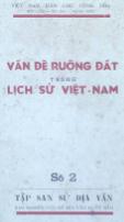 Tập san nghiên cứu Văn Sử Địa - Số 2: Vấn đề ruộng đất trong lịch sử Việt Nam