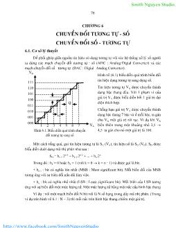 Giáo trình điện tử: Chuyển đổi tương tự - Số