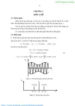 Giáo trình điện tử: Điều chế