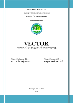 Đề tài Vector - Khái quát chung về các loại Vector