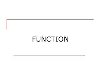 Bài giảng Sql server: function