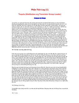 Phân tích log - Tequila (viethacker.org translator group leader)