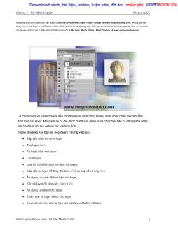 Tài liệu Photoshop CS - Chương 5: Cơ bản về Layer