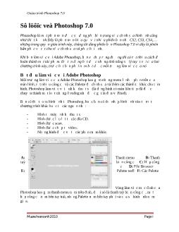 Giáo trình photoshop 7.0