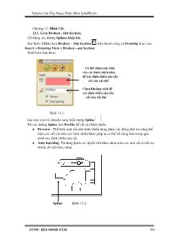 Nghiên cứu ứng dụng phần mềm solidworks - Chương 13: Hình cắt.