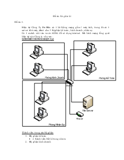 Đề tài Xây dựng hệ thống nối mạng cho công Ty Đa Biên có 1 hê thống mạng gồm 7 máy tính, trong đó có 1 server vaf 6 máy client cho 3 bộ phận kế toán , kinh doanh , nhân sự