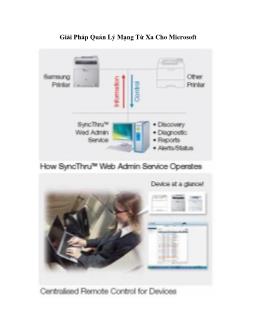 Giải Pháp Quản Lý Mạng Từ Xa Cho Microsoft
