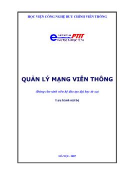 Giáo trình Quản lý mạng viễn thông