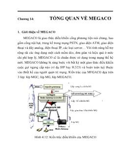 Bài giảng Mạng máy tính: Tổng quan về Megaco