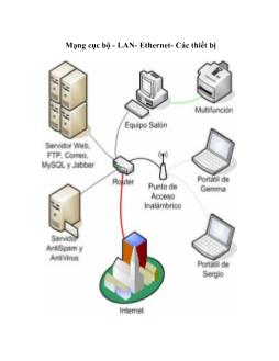 Mạng cục bộ - LAN- Ethernet- Các thiết bị