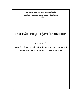 Chuyên đề Kế toán chi phí sản xuất kinh doanh và tính giá thành sản phẩm tại công ty TNHH Việt Minh