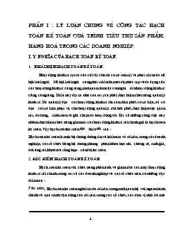 Đề tài Thực trạng công tác kế toán tại cửa hàng thương mại cái linh thuộc công ty thương mại dịch vụ Tràng Thi