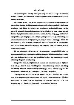 Luận văn Tổ chức hạch toán tài sản cố định hữu hình với việc nâng cao hiệu quả sử dụng tài sản cố định hữu hình ở Công ty Cổ phần thiết bị Thuỷ Lợi