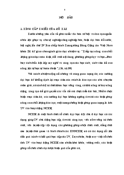Luận văn Biện pháp nâng cao chất lượng nghiên cứu khoa học giáo dục của sinh viên Đại học Sư phạm