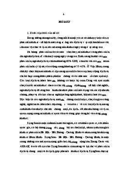 Luận văn Dịch vụ thương mại và du lịch trên địa bàn tỉnh Lạng Sơn