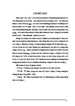 Luận văn Một số giải pháp nhằm nâng cao khả năng thắng thầu của Công ty công trình giao thông 208