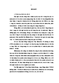 Luận văn Nâng cao chất lượng đội ngũ cán bộ, công chức chính quyền các xã miền núi đặc biệt khó khăn trên địa bàn tỉnh Bắc Giang hiện nay
