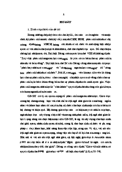 Luận văn Nâng cao vai trò của đội ngũ nhà giáo trong quá trình đào tạo nguồn nhân lực ở các trường THPT tỉnh Thái Bình hiện nay