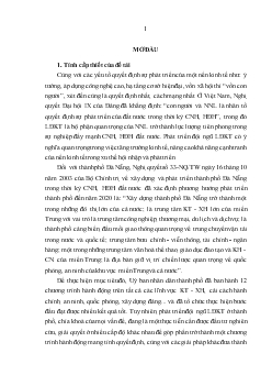 Luận văn Phát triển đội ngũ lao động kỹ thuật ở thành phố Đà Nẵng - Thực trạng và giải pháp