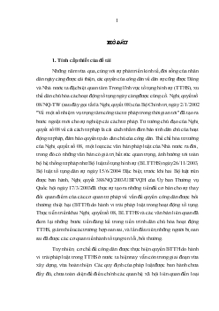 Luận văn Đảm bảo quyền của công dân được bồi thường thiệt hại do hành vi trái pháp luật trong hoạt động tố tụng hình sự ở Việt Nam hiện nay