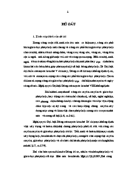 Luận văn Giáo dục pháp luật cho đồng bào người Chăm ở tỉnh Ninh Thuận hiện nay