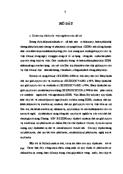 Luận văn Phương hướng hoàn thiện các quy định của pháp luật tố tụng dân sự về phiên tòa sơ thẩm