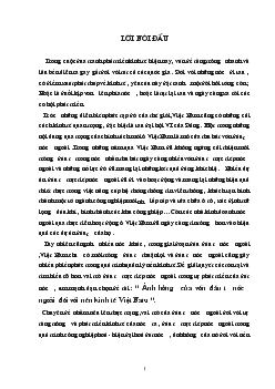 Chuyên đề Ảnh hưởng của vốn đầu tư nước ngoài đối với nền kinh tế Việt Nam
