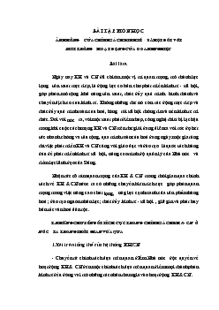 Đề tài Ảnh hưởng của chính sách kinh tế - Xã hội đối với môi trường hoạt động của doanh nghiệp