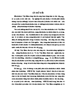 Đề tài Phát triển nền kinh tế nhiều thành phần trong thời kỳ quá độ lên Chủ nghĩa xã hội ở Việt Nam