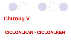 Cicloalkan - Cicloalken