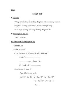 Bài giảng toán học -Tiết 5 LUYỆN TẬP