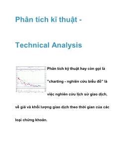 Phân tích kĩ thuật -Technical Analysis