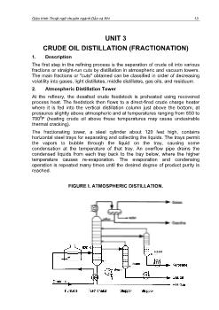 Giáo trình Thuật ngữ chuyên ngành Dầu và Khí - Unit 3: Cruide Oil Distillation (Fractionation)