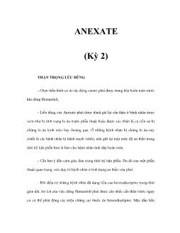 Anexate (kỳ 2)