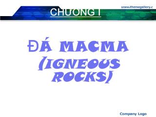Đề tài Đá macma (igneous rocks)
