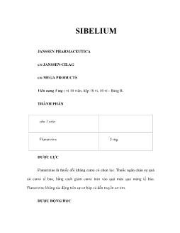 Dược học Sibelium