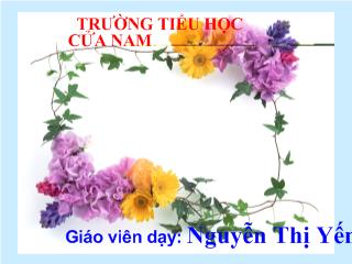 Luyện từ và câu - Môn tiếng Việt