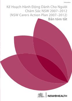 Kế Hoạch Hành Động Dành Cho Người Chăm Sóc NSW 2007–2012 (NSW Carers Action Plan 2007–2012)