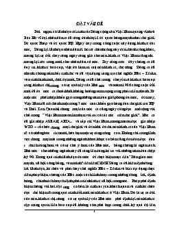 Khái niệm phủ định biện chứng trong triết học Mác – LêNin với việc phân tích đổi mới kinh tế ở Việt Nam