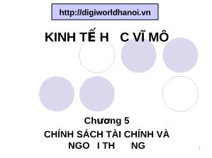 Kinh tế học vĩ mô