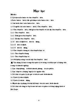 Lý luận tuần hoàn và chu chuyển của tư bản.ý nghĩa của việc nghiên cứu lý luận đó trong việc quản lý và nâng cao hiệu quả sử dụng vốn của doanh nghiệp
