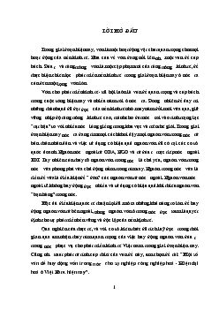Một số vấn đề huy động vốn trong nước cho sự nghiệp công nghiệp hoá - Hiện đại hoá tại Việt Nam hiện nay