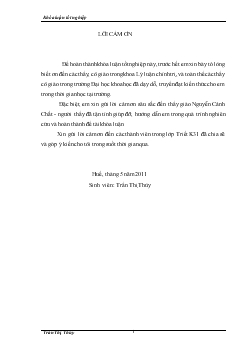 Ngũ thường trong triết học Nho giáo với việc xây dựng gia đình văn hóa ở Thừa Thiên Huế hiện nay